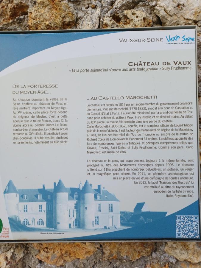 Le Verger Vaux-Sur-Seine Exteriér fotografie